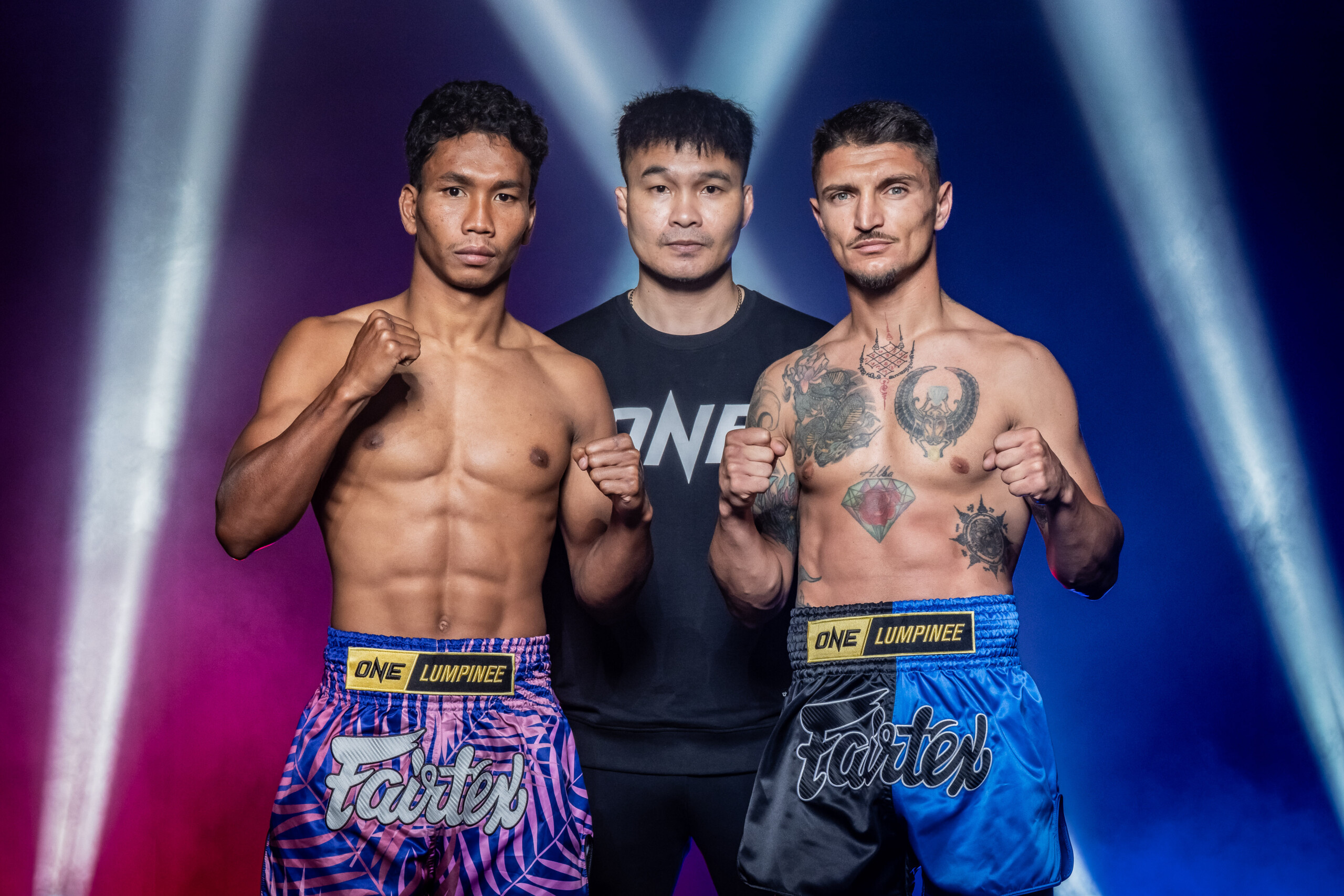 ผลชั่งน้ำหนักและวัดระดับน้ำในร่างกาย ศึก ONE ลุมพินี 111 “เพชรสุขุมวิท vs ซิลวิอู”