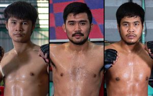 ค่ายพีเค ส่ง “พระจันทร์ฉาย-เมืองไทย-ป้อมเพชร” พร้อมลุยศึก ONE Championship