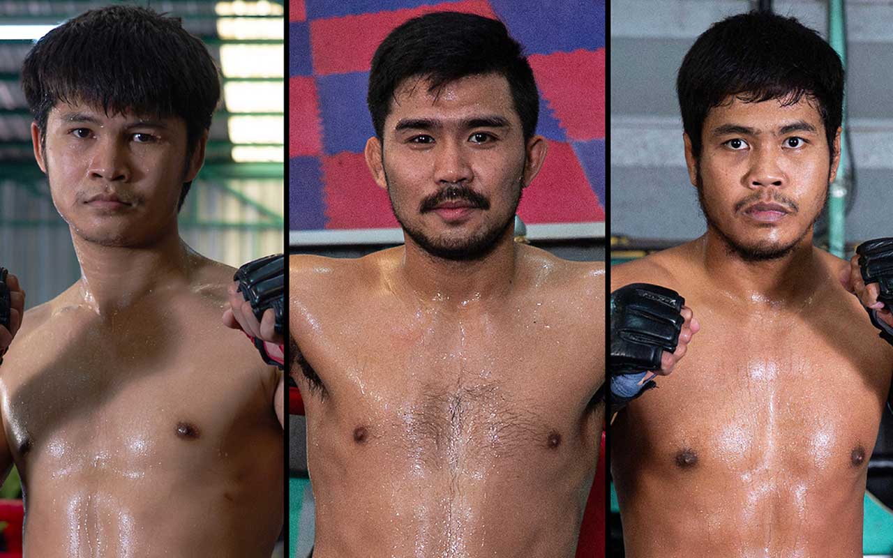 ค่ายพีเค ส่ง “พระจันทร์ฉาย-เมืองไทย-ป้อมเพชร” พร้อมลุยศึก ONE Championship