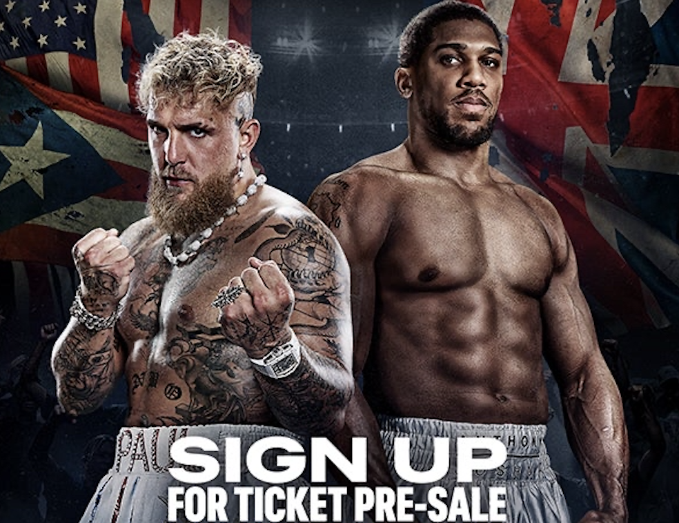 Jake Paul ตาดำก่อนชก Joshua